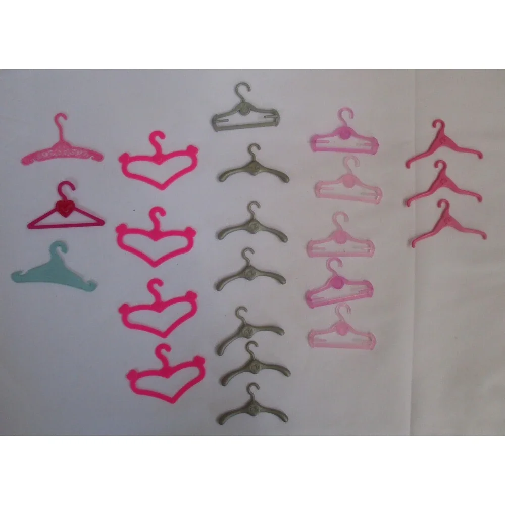 Barbie Hangers Miscellaneous Lot of 22